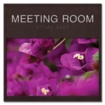 1-Line Meeting Room Sign w/Window