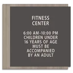 10-Line Common Room Sign