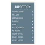 10-Line Directory Sign