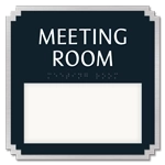 2-Line Common Room Sign w/ Window