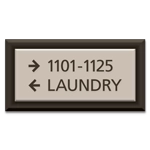 2-Line Directional Sign