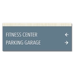 2-Line Directional Sign