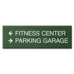 2-Line Directional Sign (Extended Width)