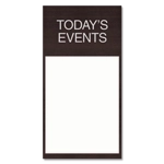 2-Line Informational Sign w/ Insert Window