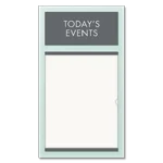 2-Line Informational Sign w/ Insert Window