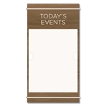 2-Line Informational Sign w/ Insert Window