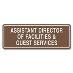 3-Line Common Room Sign