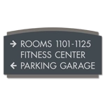 3-Line Directional Sign