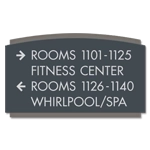 4-Line Directional Sign