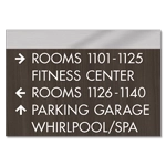 5-Line Directional Sign