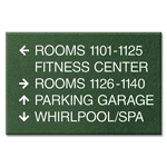 5-Line Directional Sign