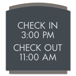 5-Line General Information Sign