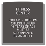 8-Line Common Room Sign