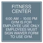 8-Line Common Room Sign