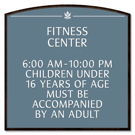 8-Line Common Room Sign