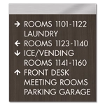 8-Line Directional Sign