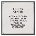 9-Line Common Room Sign