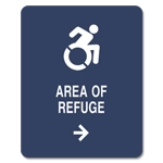 Accessible Direction Sign w/ Dynamic ISA