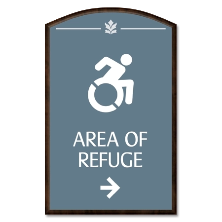Accessible Direction Sign w/ Dynamic ISA