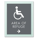 Accessible Direction Sign w/ ISA