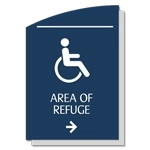 Accessible Direction Sign w/ ISA