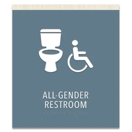 All-Gender Restroom Sign