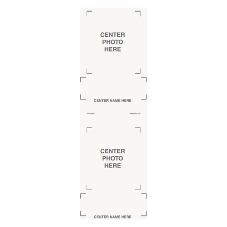 ALTC Additional Insert Cards/2 Picture Room Number sign (50/pk)