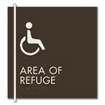Area of Refuge Sign - ISA Symbol