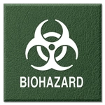 Biohazard Sign w/Symbol