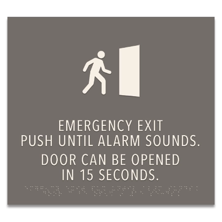 Delayed Egress Sign