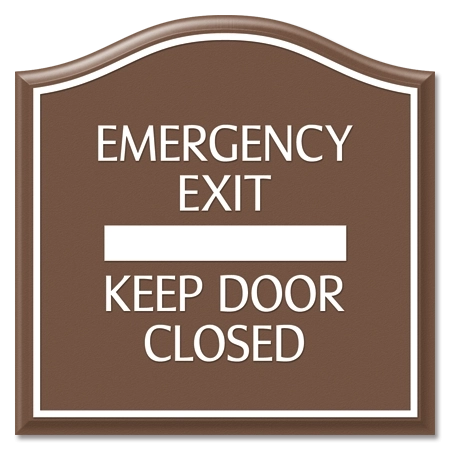Emergency Exit - Keep Door Closed