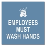 Employees Must Wash Hands