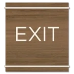 "Exit" Egress Sign - CA Compliant