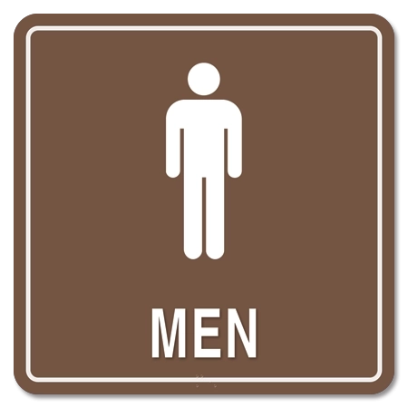 Men Sign w/ Male Symbol