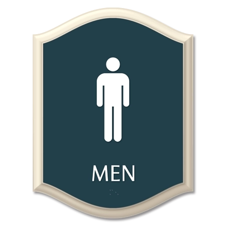 Men Sign w/ Male Symbol