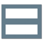 Nameplate Sign - Two Slots