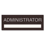 Nameplate w/Title and Insert