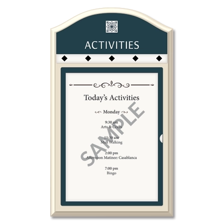 One-Slot Message Display