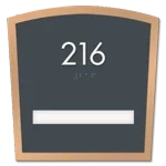 Patient Room Number - 1 Slot