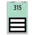 Patient Room Number - 3 Slot