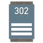 Patient Room Number - 3 Slot