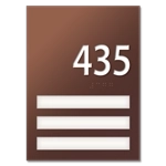 Patient Room Number - 3 Slot