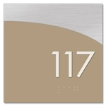 Room Number Sign