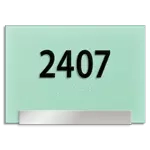 Room Number Sign