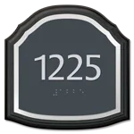 Room Number Sign