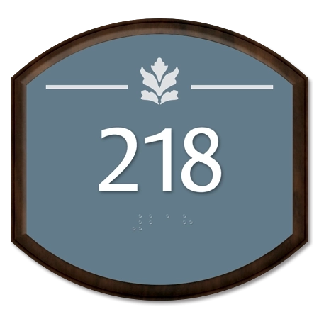 Room Number Sign