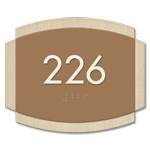 Room Number Sign