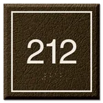 Room Number Sign