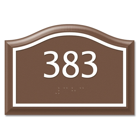 Room Number Sign