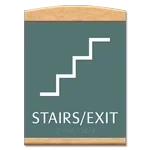 Stairs / Exit Sign w/Symbol